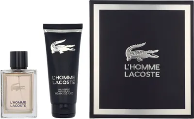 Immagine prodotto di Spray Edt 50ml/Gel doccia 100ml Lacoste L'Homme Set da regalo