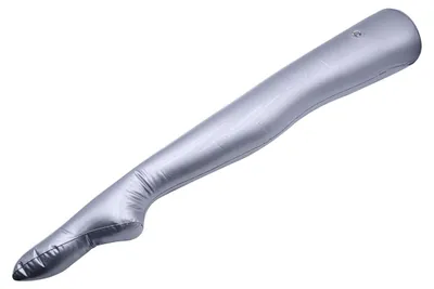 Aufblasbares Einbein-Modell aus PVC für Socken und Hosen