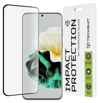 Zdjęcie produktu dla Techsuit 111D Cover Full Glass 3D szkło hartowane do Huawei P60 - czarne