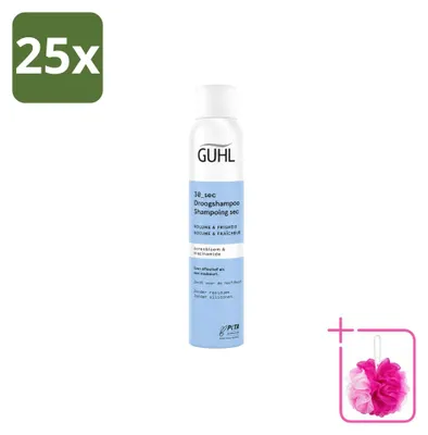 Productafbeelding van 25 x Guhl Droogshampoo Volume & Frische - 200 ml - Voordeelverpakking - 25 stuks