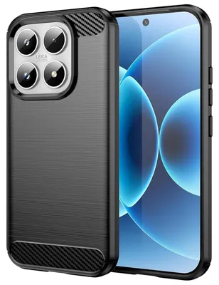 Immagine prodotto di Custodia in carbonio per Xiaomi 17 - Custodia protettiva per cellulare - Custodia in TPU