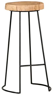 Produktbild von vidaXL Barhocker 2 Stk. Massivholz Akazie