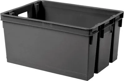 Image de Conteneur en plastique 20 litres gris Réf. 10713g - Eda