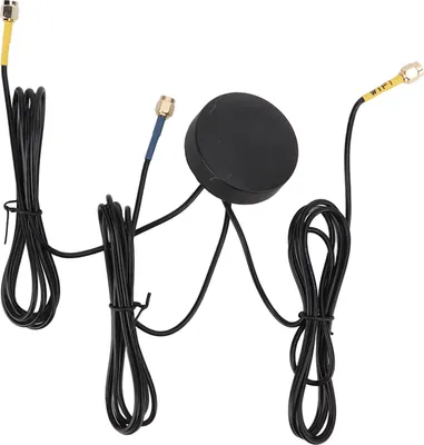 Produktbild von 3 w 1 WIFI 4G GPS SMA Antena męska IP67 Wodoodporna zewnętrzna okrągła antena szafkowa GPSJG006