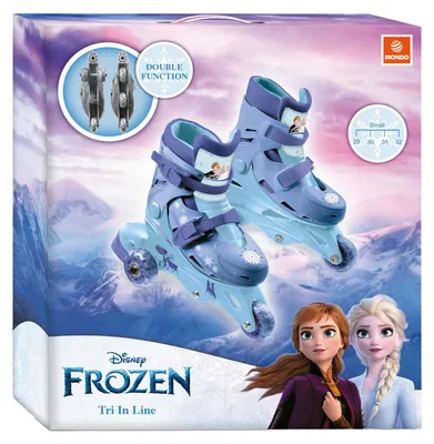 Immagine prodotto di Pattini a rotelle in linea Disney Frozen bambini attività sportive taglia 29/32