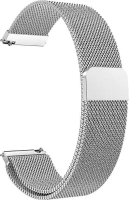 Productafbeelding van Eternico Elegance Milanese horlogeband voor universele snelsluiting, 20 mm, zilverkleurig