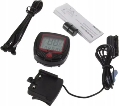 Obrázek produktu pro Drátový cyklopočítač SB-318 - 15 funkcí, vodotěsný, přesný
