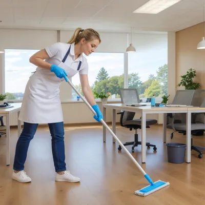 Produktbild von Blaue Nitrilhandschuhe, Grösse S