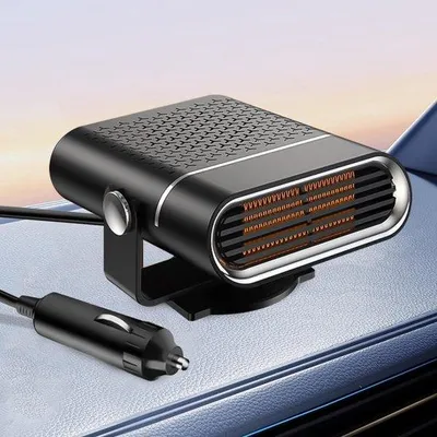 Productafbeelding van Autoverwarming, 12 V, 150 W, draagbare autoverwarming, ventilator, 2-in-1 verwarming en koeling, aansluiting op de