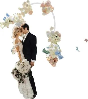 Image de Supports de fond, set de 3, cadre d'arc de mariage, L