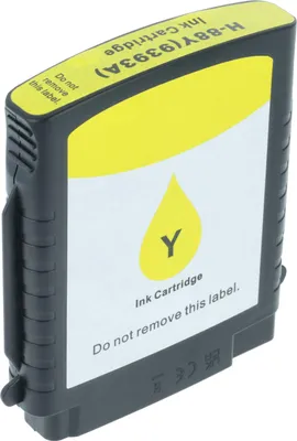 Produktbild von vhbw Tintenpatrone Gelb kompatibel mit HP Officejet Pro K5400, K8600, K5300, K550DTN, K550DTWN, K5400dn, K550 Drucker (kompatibel, 28ml + Chip)