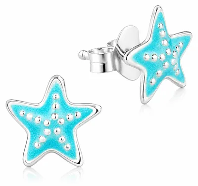 Produktbild von LUISIA® Ohrstecker "Seestern" - 925 Sterling Silber