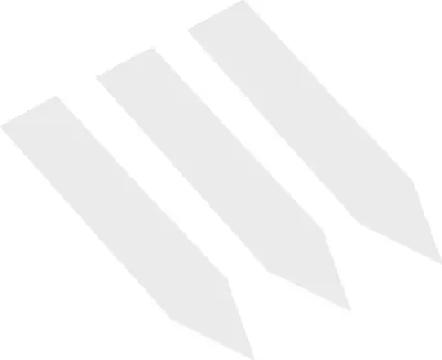 Image de Étiquettes à planter CombiCraft PVC 60 x 13 mm en blanc – 100 pièces