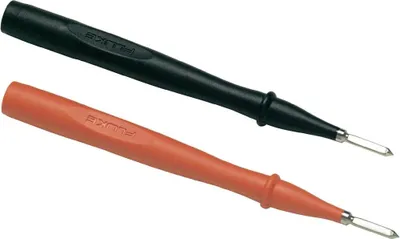 Zdjęcie produktu dla Fluke TP1-1, Sonda testowa, Czarny, Czerwony, Stal nierdzewna, CAT II, 1000 V, 10 A