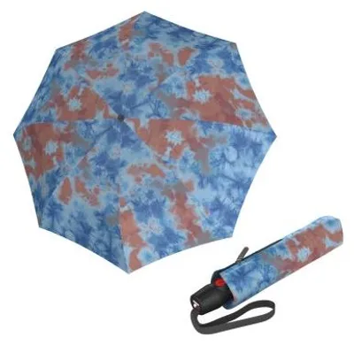 Obrázek produktu pro Knirps KNIRPS T.200 Medium Duomatic Newbatik Sea - elegantní plně automatický deštník