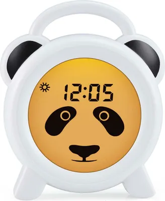 Image de Alecto BC100PANDA - Réveilleur, veilleuse et réveil, Panda