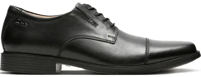 Obrázek produktu pro Clarks Tilden Cap černá kožená elegantní obuv 40