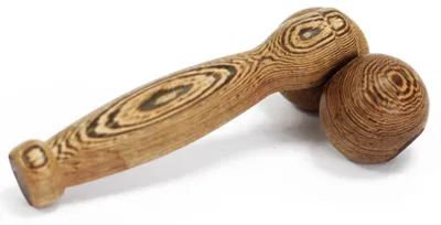 Image de Petit rouleau de massage, bois, madérotérapie