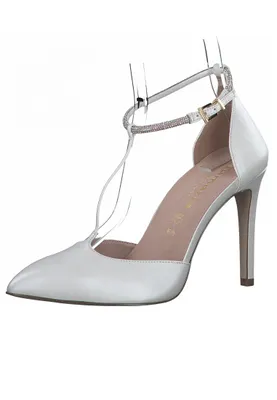 Produktbild von Tamaris Damen Klassische Pumps 1-24408-28 Weiß
