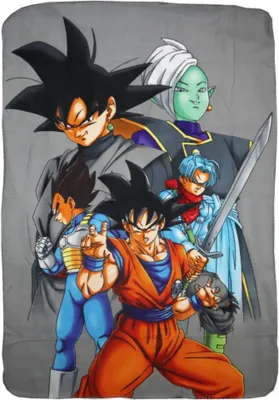 Produktbild von Anime Dragon Ball Kinder Jungen Fleecedecke leichte Kuscheldecke 100x140 cm