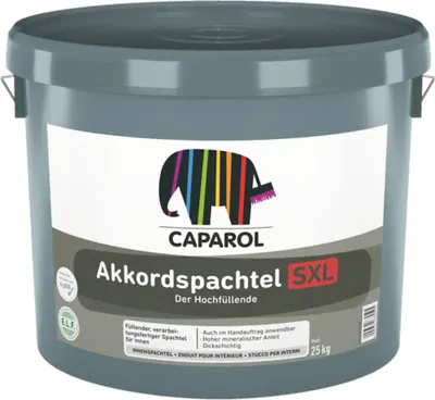 Produktbild von Caparol Akkordspachtel SXL, Eimerware, 25kg
