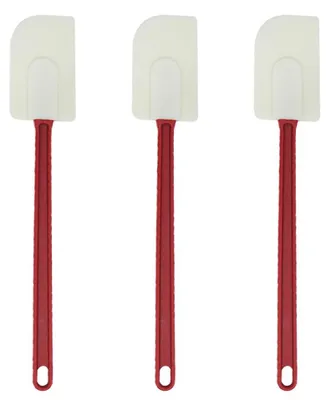 Produktbild von Set aus 3 Silikonspateln, 40 x 7,5 cm, hitzebeständig und vielseitig einsetzbar