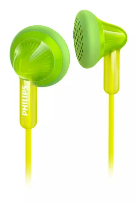 Obrázok produktu pre Philips SHE3010GN/00, Kábel, 9 - 22000 Hz, Hudba, Slúchadlá, Zelená