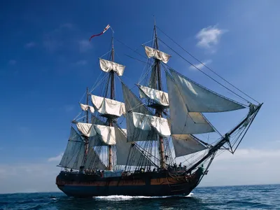 Produktbild von Piraten Kunstdruck Bild - Segelschiff II (60 x 80 cm)