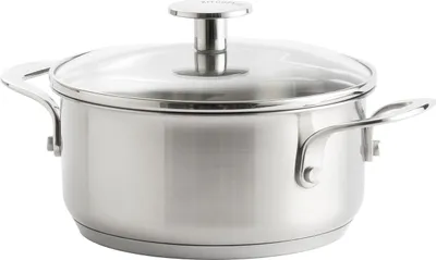 Produktbild von KitchenAid Stainless Steel 7-tlg. Topf-Set, Aluminium, Antihaftbeschichtung