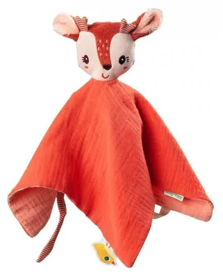 Produktbild von Lilliputiens Kuscheltuch Marionette Stella REH Baumwolle Schnullerhalter