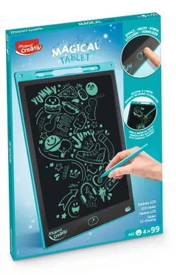 Obrázok produktu pre Maped 907077 Maped Creativ LCD tabuľa na písanie a vyfarbovanie MAGICAL TABLET, tyrkysová