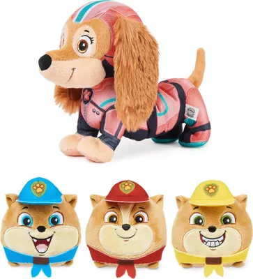 Obrázok produktu pre PAW Patrol PAW PLH LibertynPomsPlushPPTMM INTL GML, sada hračiek, 3 rok / roky