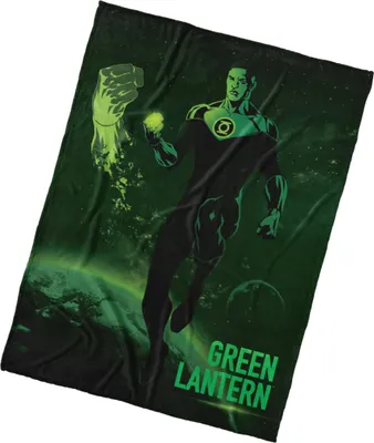 Obrázek produktu pro Mikroplyšová deka Green Lantern 150x200 cm