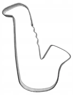 Produktbild von EkoForemki Ausstecher Saksofon 7,1cm Musikinstrument Kekse