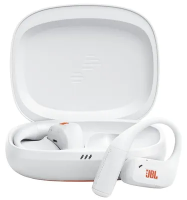 Productafbeelding van JBL Endurance Zone, draadloze hoofdtelefoon, frequentiebereik 20 - 20000 Hz, geschikt voor sport, gewicht 89,6 g, met microfoon, kleur: wit