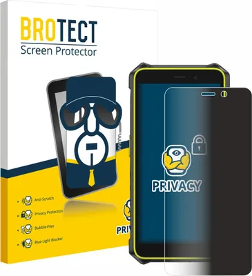 Produktbild von BROTECT Sichtschutzfolie für Ulefone RugKing 2 Pro Anti-Spy Privacy Sichtschutz Blickschutz Folie Blaulicht-Schutz