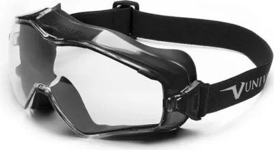 Produktbild von UNIVET Vollsichtbrille 6X3 schwarz