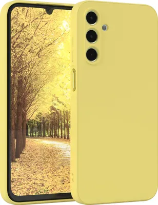 Produktbild von EAZY CASE - TPU Hülle für Samsung Galaxy A15, TPU Case stoßfeste Handyhülle, weiches Cover mit Kameraschutz, Silikonhülle in Gelb