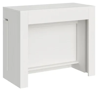 Immagine prodotto di Consolle Tavolo Allungabile 90-302x42x75 cm Evolve Bianco Frassino