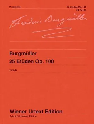 Produktbild von 25 Etüden op. 100