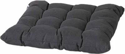 Produktbild von Sitzkissen >Panama< in grau, 50% Baumwolle, 45% Polyester - 46x6x46cm (BxHxT)
