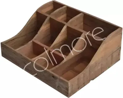 Image de Porte-couverts en bois, dimensions 39x33x16
