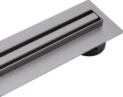 Immagine prodotto di BALNEO, grondaia per doccia BALNEO, 60 cm, finitura gunmetal