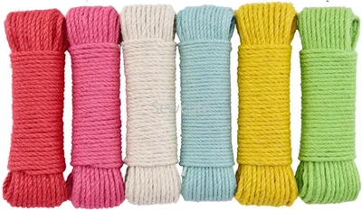 Produktbild von Natur-Juteschnur, 6 mm breit, in Naturfarbe, 20 m