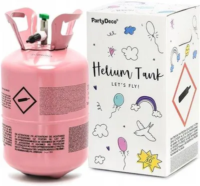 Image de Bouteille d'hélium pour 30 ballons, fête, événement
