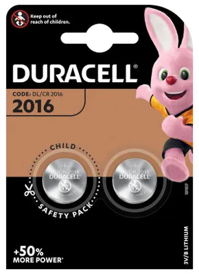 Obrázek produktu pro Baterie Duracell 3V DL 2016B, 2 ks.