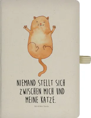 Produktbild von Mr. & Mrs. Panda Journal Katze Umarmen - Transparent - Geschenk, Cat, notizbuch, Cats, Katzen, Skizzenbuch, Reisetagebuch, Kladde, Tagebuch, Adressbuch, Freundin