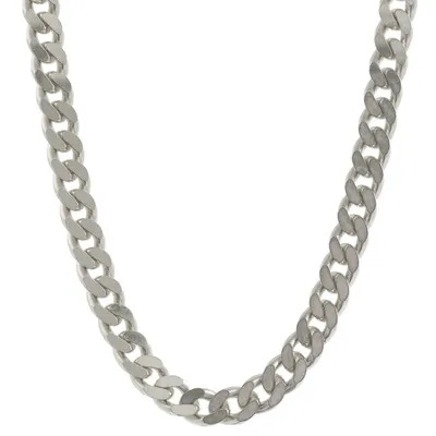 Produktbild von Silberkette Panzerkette Länge 45cm - Breite 2,7mm - 925 Silber