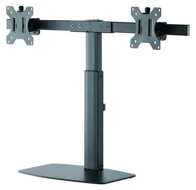 Productafbeelding van Schermhouder voor bureau, TooQ DB1727TN-B, geschikt voor schermen van 17" tot 27", zwart
