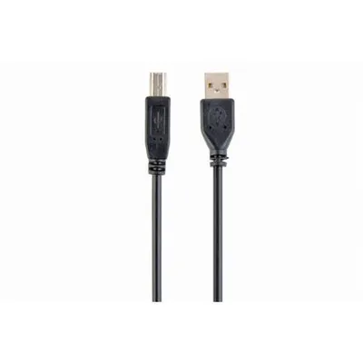 Image de Gembird CCP-USB2-AMBM-1M câble USB USB 2.0 USB A USB B Noir